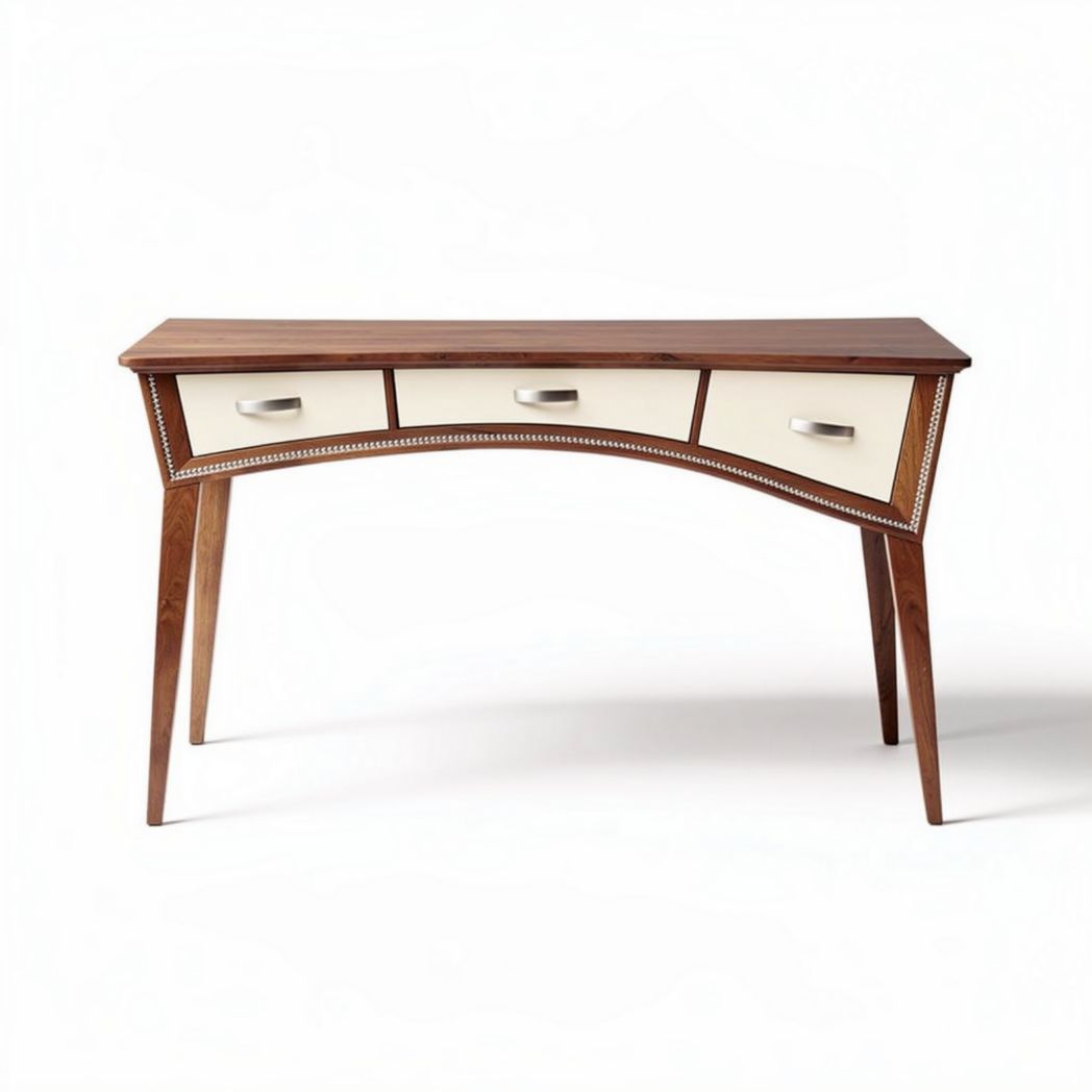 Wooden Console Table with Three Drawers for Entryway Use – 120 x 45 x 75cm